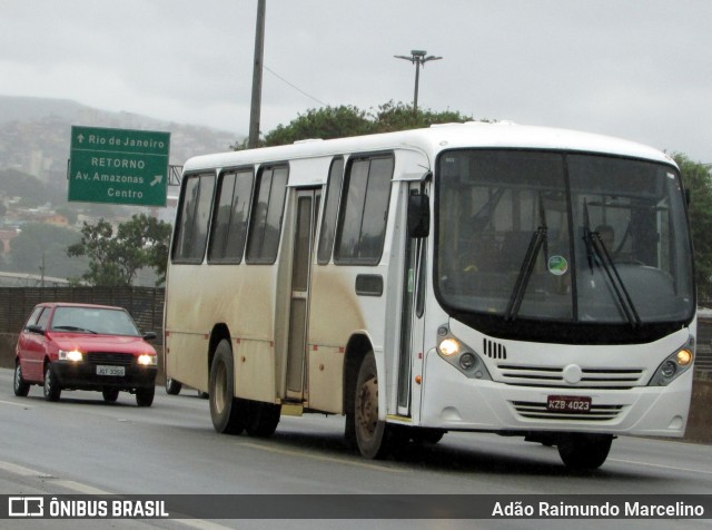 Ônibus Particulares 4023 na cidade de Belo Horizonte, Minas Gerais, Brasil, por Adão Raimundo Marcelino. Número da foto: #6275326.