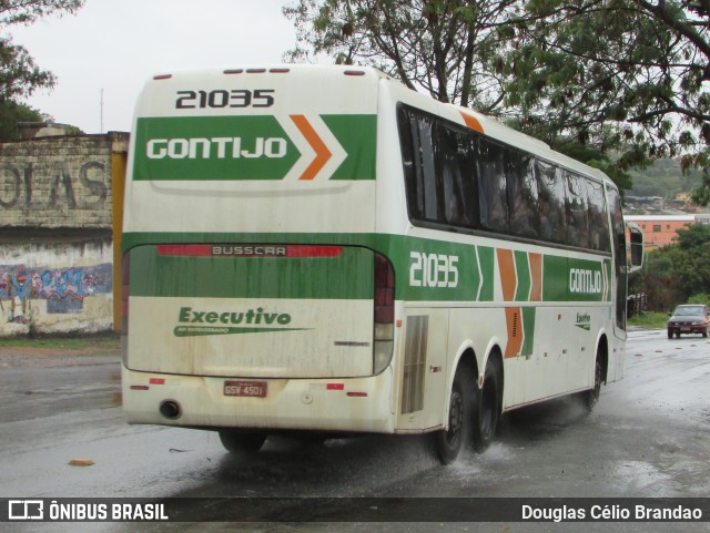 Empresa Gontijo de Transportes 21035 na cidade de Belo Horizonte, Minas Gerais, Brasil, por Douglas Célio Brandao. Número da foto: #6273521.