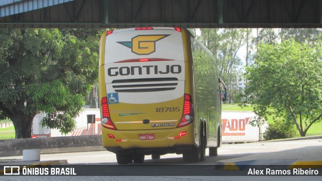 Empresa Gontijo de Transportes 18785 na cidade de Resende, Rio de Janeiro, Brasil, por Alex Ramos Ribeiro. Número da foto: #6275460.
