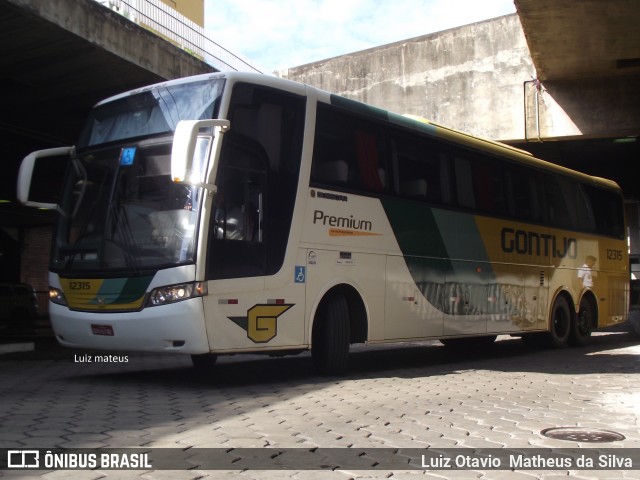 Empresa Gontijo de Transportes 12315 na cidade de Belo Horizonte, Minas Gerais, Brasil, por Luiz Otavio Matheus da Silva. ID da foto: 6274642.