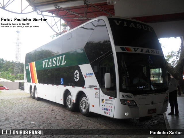 Viasul - Auto Viação Venâncio Aires 10000 na cidade de Joinville, Santa Catarina, Brasil, por Paulinho Sartor. Número da foto: #6274067.