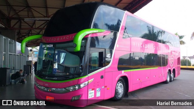 Viação Garcia 7137 na cidade de Londrina, Paraná, Brasil, por Hariel Bernades. ID da foto: 6273205.