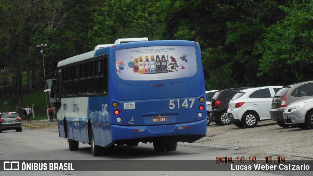 Insular Transportes Coletivos 5147 na cidade de Florianópolis, Santa Catarina, Brasil, por Lucas Weber Calizario. Número da foto: #6273297.