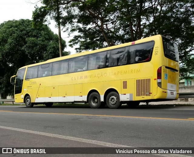 Viação Itapemirim 9515 na cidade de Campos dos Goytacazes, Rio de Janeiro, Brasil, por Vinicius Pessoa da Silva Valadares. ID da foto: 6278122.