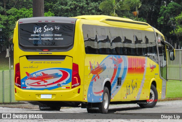 Jet Sur VISSTA BUSS 340 na cidade de Joinville, Santa Catarina, Brasil, por Diego Lip. Número da foto: #6278678.