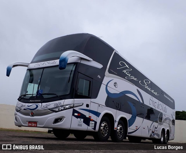 Viação Cruz de Malta Turismo 6000 na cidade de Uberaba, Minas Gerais, Brasil, por Lucas Borges . Número da foto: #6279409.
