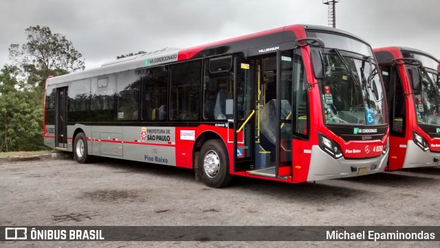 Express Transportes Urbanos Ltda 4 8292 na cidade de São Paulo, São Paulo, Brasil, por Michael Epaminondas. ID da foto: 6277434.