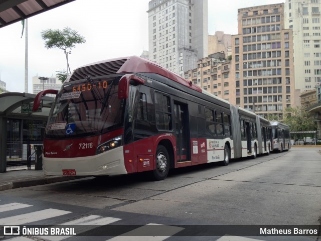 Viação Campo Belo 7 2116 na cidade de São Paulo, São Paulo, Brasil, por Matheus Barros. ID da foto: 6277253.