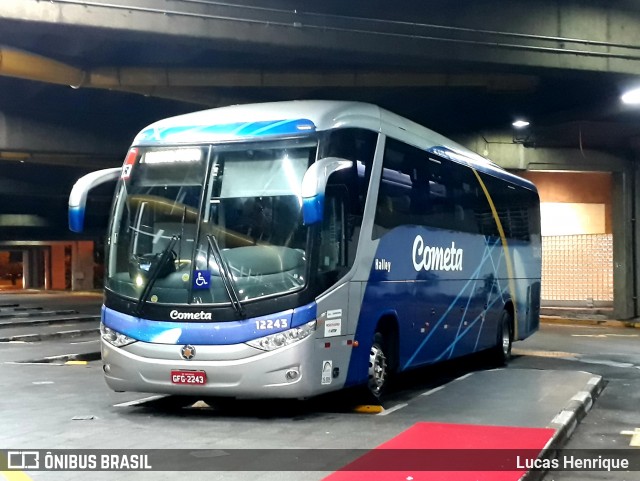 Viação Cometa 12243 na cidade de São Paulo, São Paulo, Brasil, por Lucas Henrique . ID da foto: 6278811.