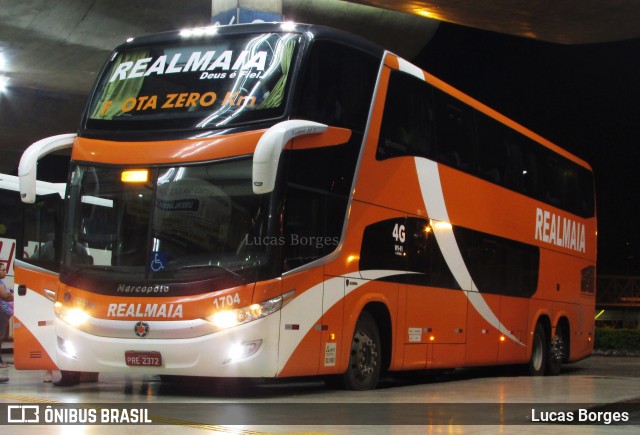 RealMaia Turismo e Cargas 1704 na cidade de Uberlândia, Minas Gerais, Brasil, por Lucas Borges . ID da foto: 6280467.