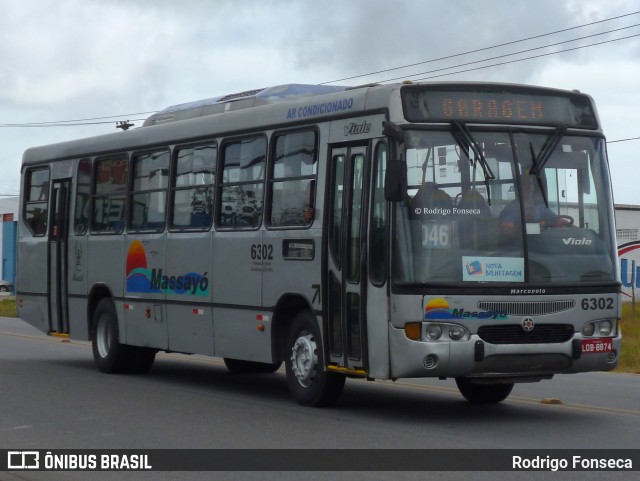 Empresa Auto Viação Massayó 6302 na cidade de Maceió, Alagoas, Brasil, por Rodrigo Fonseca. Número da foto: #6282035.