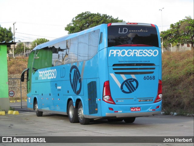 Auto Viação Progresso 6068 na cidade de Natal, Rio Grande do Norte, Brasil, por John Herbert. Número da foto: #6279991.