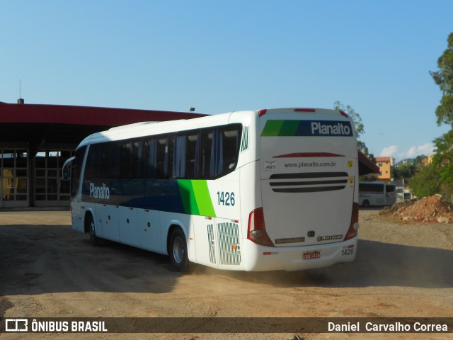 Planalto Transportes 1426 na cidade de Santa Maria, Rio Grande do Sul, Brasil, por Daniel  Carvalho Correa. ID da foto: 6281318.