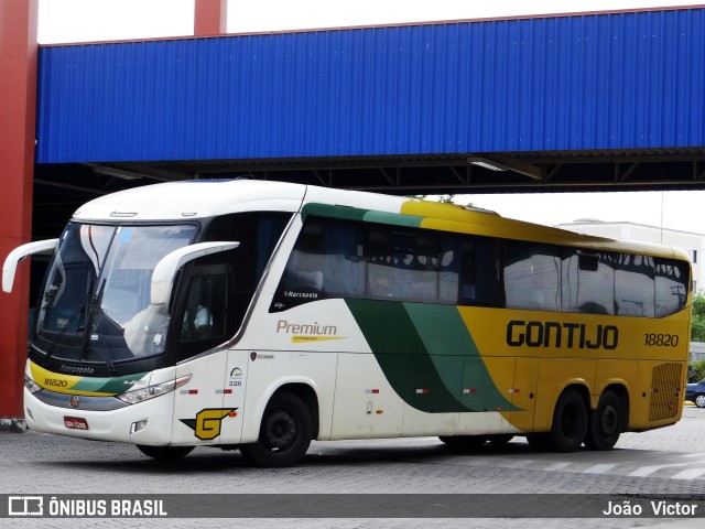 Empresa Gontijo de Transportes 18820 na cidade de Resende, Rio de Janeiro, Brasil, por João Victor. Número da foto: #6282184.