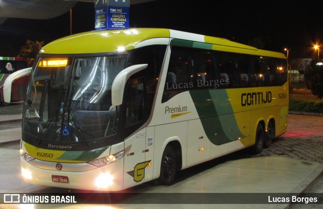 Empresa Gontijo de Transportes 19260 na cidade de Uberlândia, Minas Gerais, Brasil, por Lucas Borges . Número da foto: #6280455.