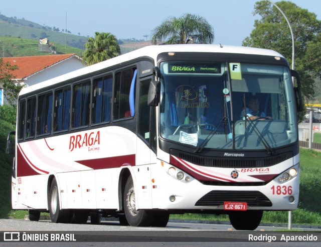 Braga Turismo 1836 na cidade de Aparecida, São Paulo, Brasil, por Rodrigo  Aparecido. ID da foto: 6281552.