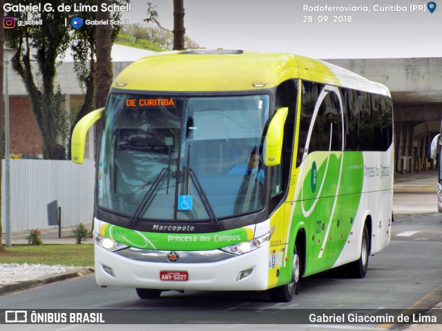 Expresso Princesa dos Campos 6347 na cidade de Curitiba, Paraná, Brasil, por Gabriel Giacomin de Lima. Número da foto: #6281929.