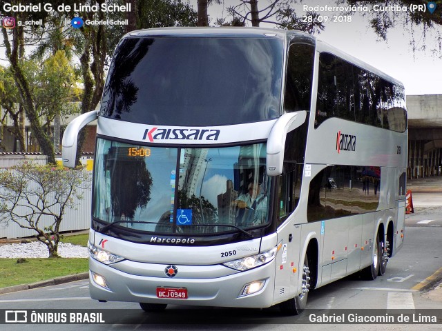 Kaissara - Viação Caiçara 2050 na cidade de Curitiba, Paraná, Brasil, por Gabriel Giacomin de Lima. Número da foto: #6281937.