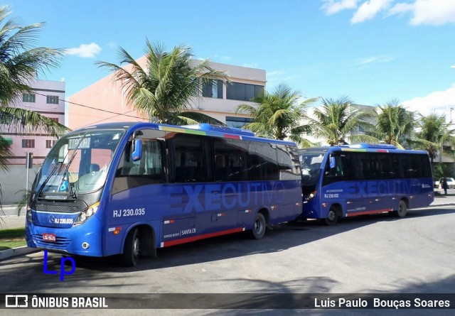 Expresso Recreio RJ 230.035 na cidade de Itaguaí, Rio de Janeiro, Brasil, por Luis Paulo  Bouças Soares. Número da foto: #6280032.