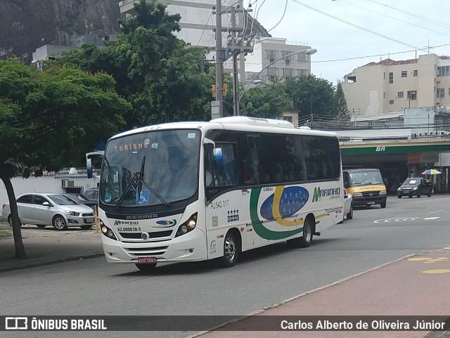 Marinho Transporte e Turismo RJ 542.017 na cidade de Rio de Janeiro, Rio de Janeiro, Brasil, por Carlos Alberto de Oliveira Júnior. Número da foto: #6280820.