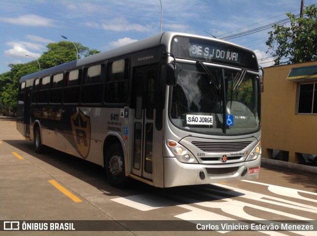 Viação Real 6411 na cidade de Maringá, Paraná, Brasil, por Carlos Vinicius Estevão Menezes. ID da foto: 6279763.