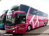 Transbrasiliana Transportes e Turismo 2570 na cidade de Colinas do Tocantins, Tocantins, Brasil, por Hariel Bernades. Número da foto: #:id.
