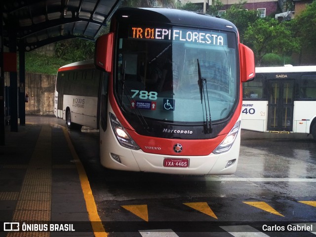 Visate - Viação Santa Tereza 788 na cidade de Caxias do Sul, Rio Grande do Sul, Brasil, por Carlos Gabriel. Número da foto: #6284343.