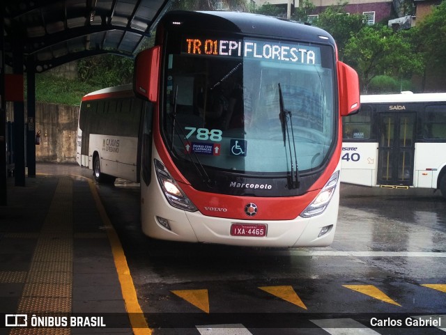 Visate - Viação Santa Tereza 788 na cidade de Caxias do Sul, Rio Grande do Sul, Brasil, por Carlos Gabriel. ID da foto: 6284343.