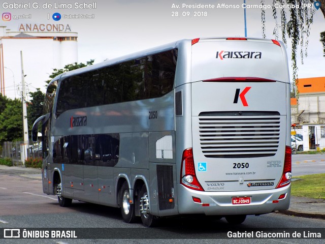 Kaissara - Viação Caiçara 2050 na cidade de Curitiba, Paraná, Brasil, por Gabriel Giacomin de Lima. Número da foto: #6284240.