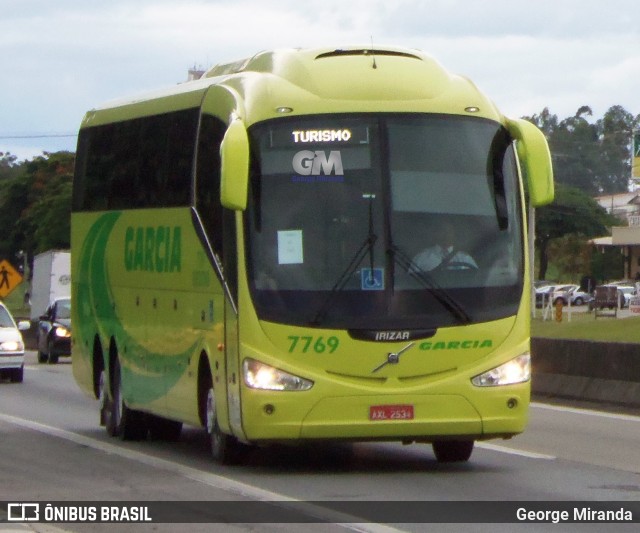 Viação Garcia 7769 na cidade de São José dos Campos, São Paulo, Brasil, por George Miranda. Número da foto: #6283466.