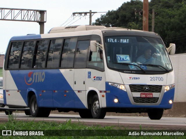 Transjuatuba > Stilo Transportes 20700 na cidade de Belo Horizonte, Minas Gerais, Brasil, por Adão Raimundo Marcelino. ID da foto: 6284069.