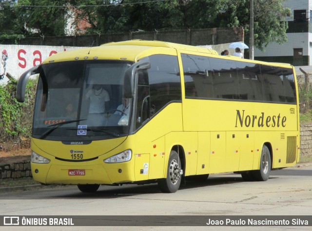 Viação Nordeste 1550 na cidade de Natal, Rio Grande do Norte, Brasil, por Joao Paulo Nascimento Silva. Número da foto: #6283335.