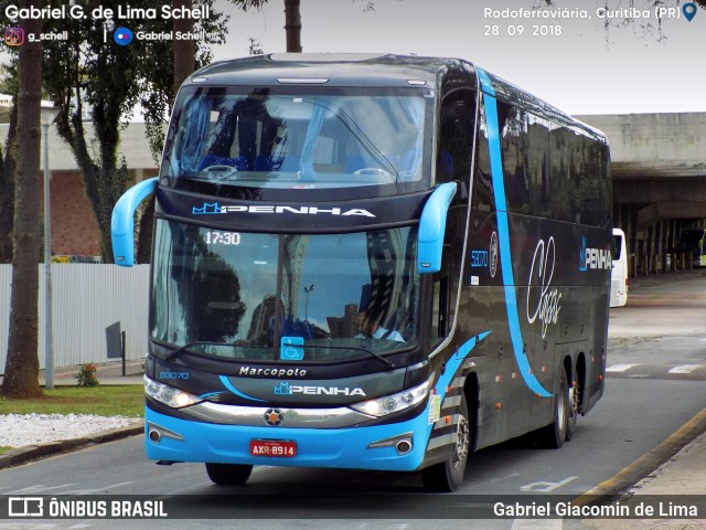 Empresa de Ônibus Nossa Senhora da Penha 53070 na cidade de Curitiba, Paraná, Brasil, por Gabriel Giacomin de Lima. Número da foto: #6284248.