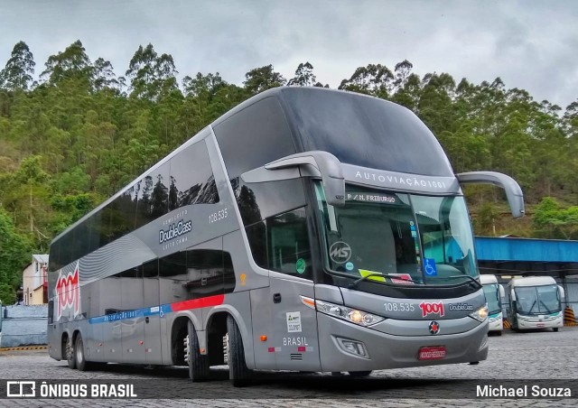 Auto Viação 1001 108.535 na cidade de Rio de Janeiro, Rio de Janeiro, Brasil, por Michael Souza. Número da foto: #6283214.