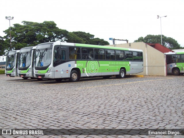 Viação Garcia 8953 na cidade de Apucarana, Paraná, Brasil, por Emanoel Diego.. ID da foto: 6283097.