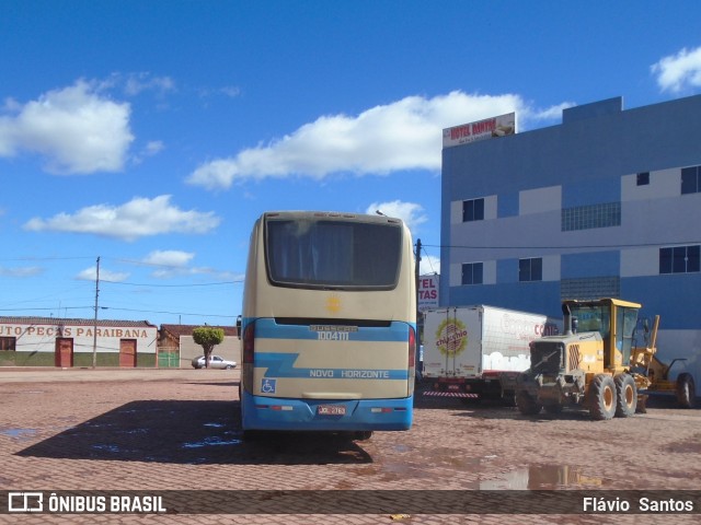 Viação Novo Horizonte 1004111 na cidade de Barra da Estiva, Bahia, Brasil, por Flávio  Santos. ID da foto: 6282727.