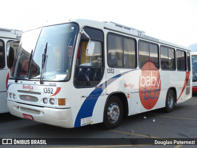 BBTT - Benfica Barueri Transporte e Turismo 1352 na cidade de Aparecida, São Paulo, Brasil, por Douglas Paternezi. ID da foto: 6283252.