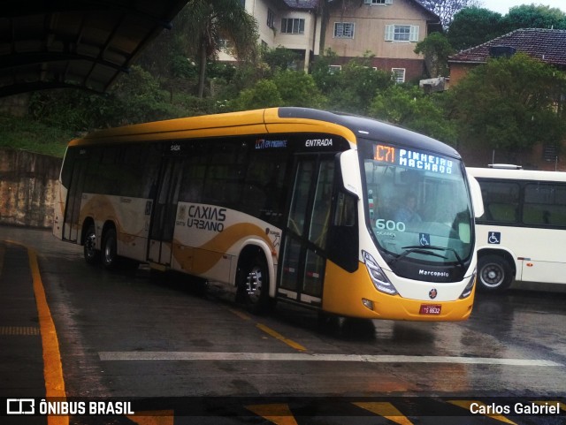 Visate - Viação Santa Tereza 600 na cidade de Caxias do Sul, Rio Grande do Sul, Brasil, por Carlos Gabriel. Número da foto: #6284329.