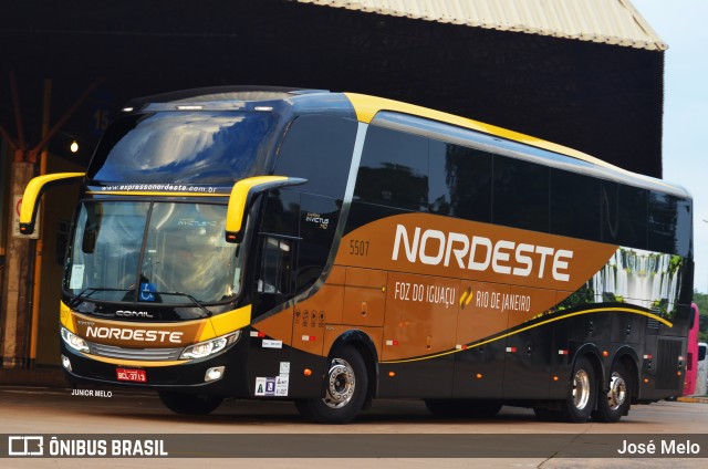 Expresso Nordeste 5507 na cidade de Maringá, Paraná, Brasil, por José Melo. Número da foto: #6285664.