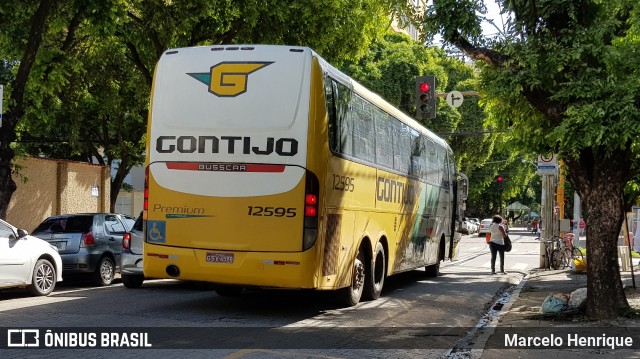 Empresa Gontijo de Transportes 12595 na cidade de Governador Valadares, Minas Gerais, Brasil, por Marcelo Henrique. Número da foto: #6284366.