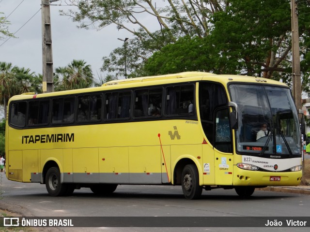 Viação Itapemirim 8221 na cidade de Teresina, Piauí, Brasil, por João Victor. ID da foto: 6285465.