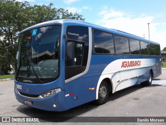 Viação Águia Branca 9810 na cidade de Vitória, Espírito Santo, Brasil, por Danilo Moraes. ID da foto: 6285053.