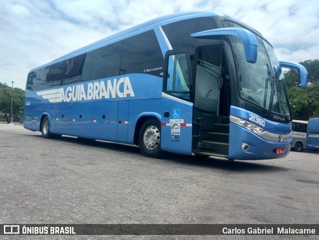 Viação Águia Branca 21360 na cidade de Brasil, por Carlos Gabriel  Malacarne. Número da foto: #6284750.
