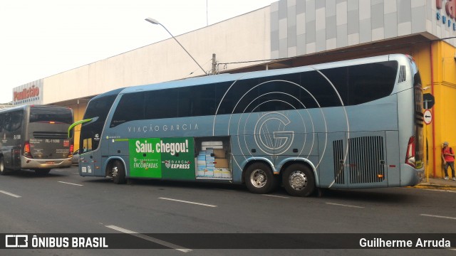 Viação Garcia 8481 na cidade de Sorocaba, São Paulo, Brasil, por Guilherme Arruda. Número da foto: #6284840.