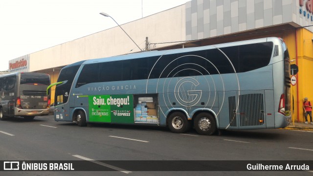 Viação Garcia 8481 na cidade de Sorocaba, São Paulo, Brasil, por Guilherme Arruda. ID da foto: 6284840.