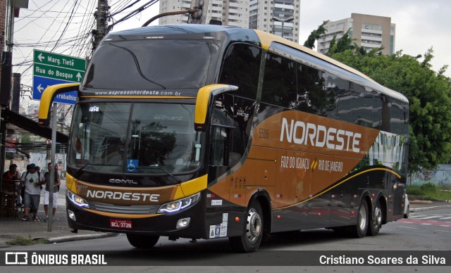 Expresso Nordeste 5506 na cidade de São Paulo, São Paulo, Brasil, por Cristiano Soares da Silva. ID da foto: 6285741.