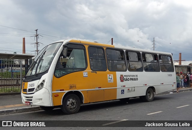 Transunião Transportes 3 6233 na cidade de São Paulo, São Paulo, Brasil, por Jackson Sousa Leite. ID da foto: 6285264.