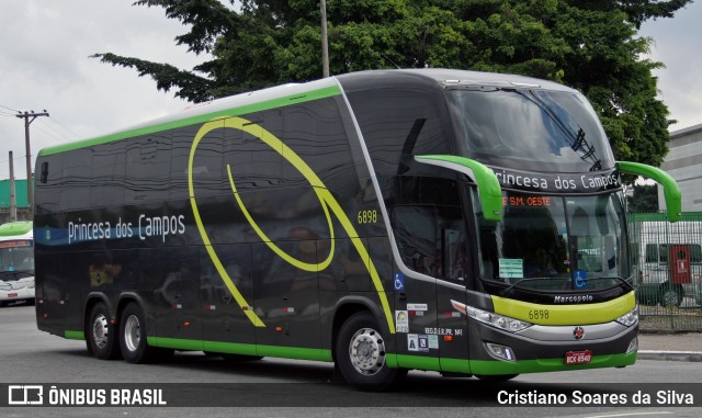 Expresso Princesa dos Campos 6898 na cidade de São Paulo, São Paulo, Brasil, por Cristiano Soares da Silva. Número da foto: #6285730.
