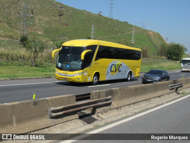 CVC Turismo 3122 na cidade de Roseira, São Paulo, Brasil, por Rogerio Marques. Número da foto: #6284796.