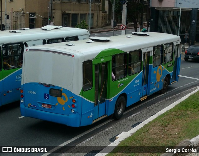 Metropolitana Transportes e Serviços 11046 na cidade de Vitória, Espírito Santo, Brasil, por Sergio Corrêa. Número da foto: #6284928.